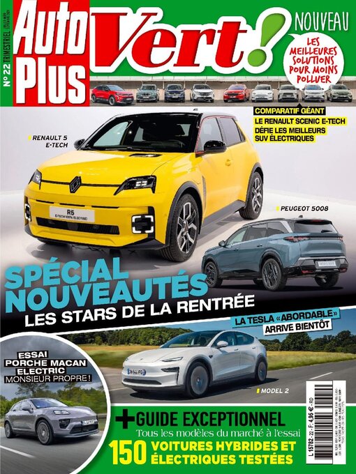 Title details for Auto Plus Vert by Editions Mondadori Axel Springer (EMAS) - Available